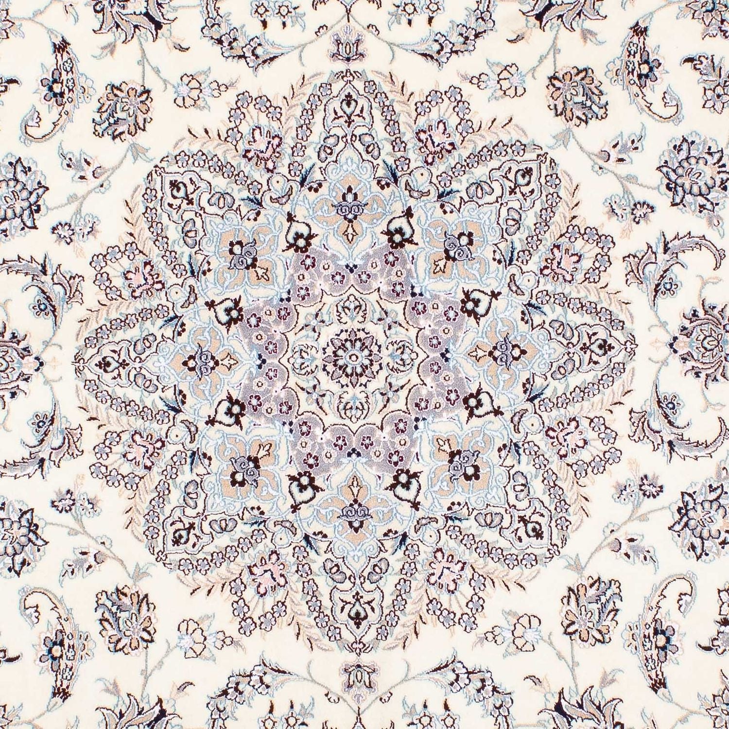 Persisk tæppe - Nain - Premium - 269 x 174 cm - beige