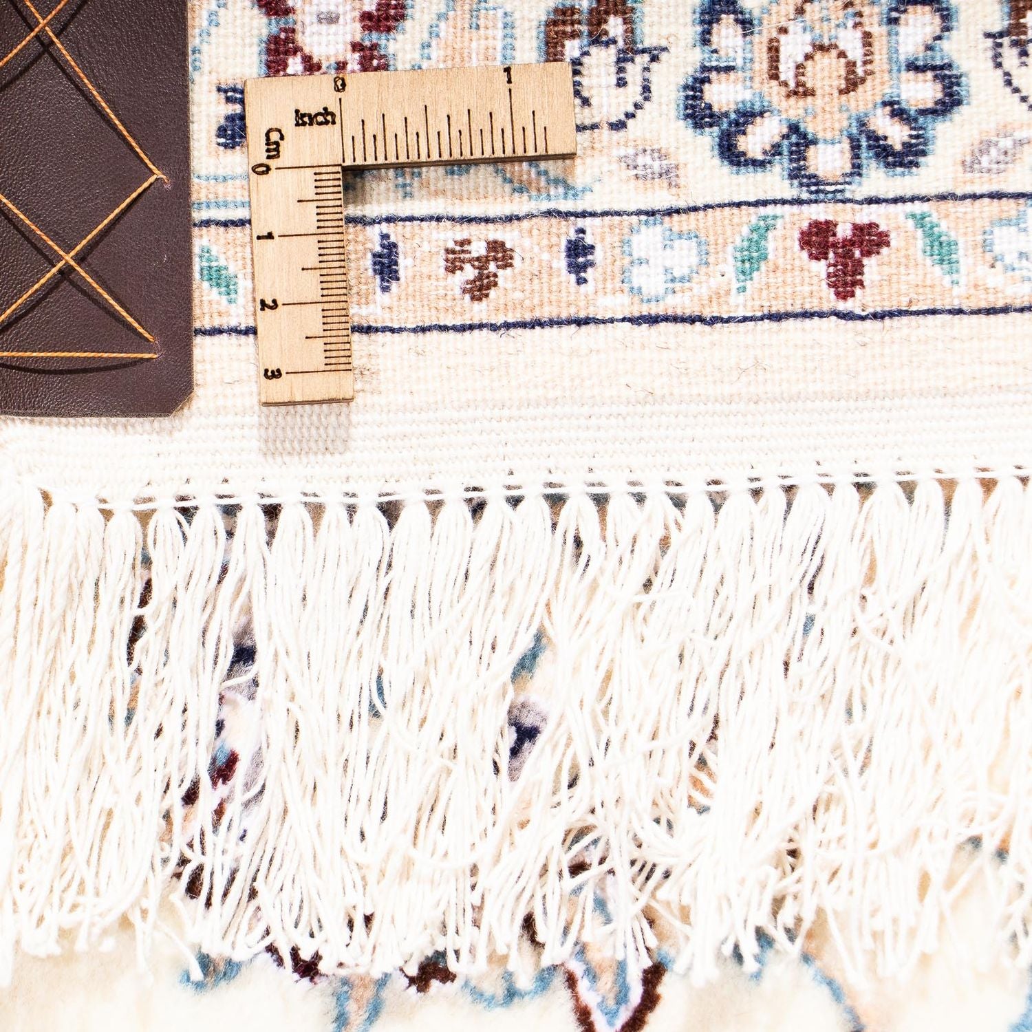 Persisk tæppe - Nain - Premium - 269 x 174 cm - beige