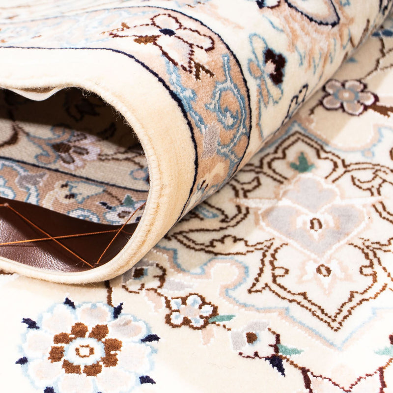 Persisk tæppe - Nain - Premium - 255 x 171 cm - beige