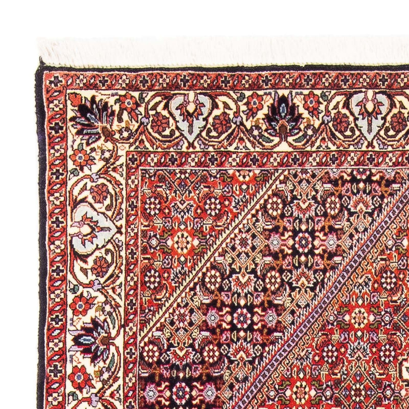 Persisk tæppe - Bijar - 182 x 112 cm - lysrød