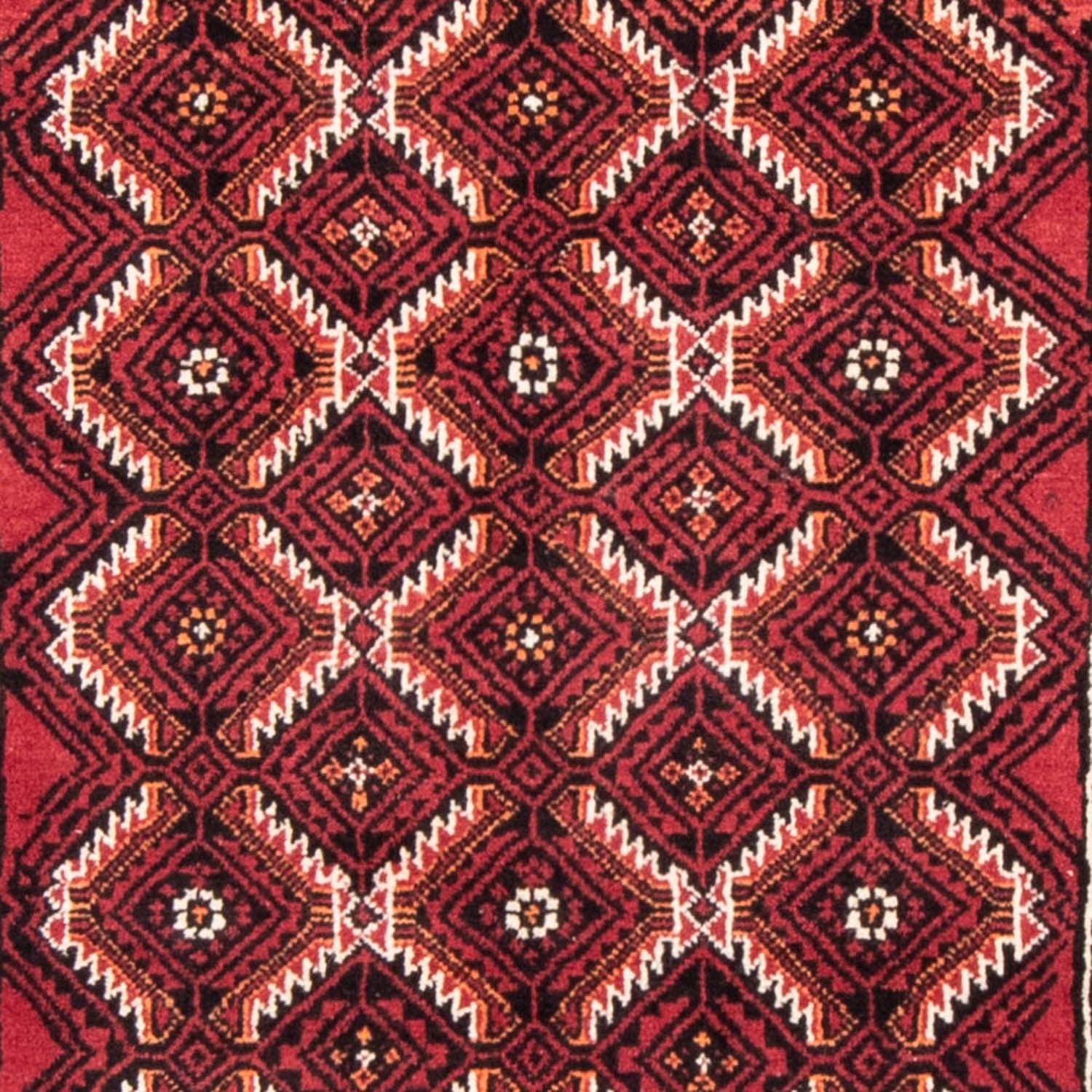 Løber Baluch-tæppe - 191 x 101 cm - rød