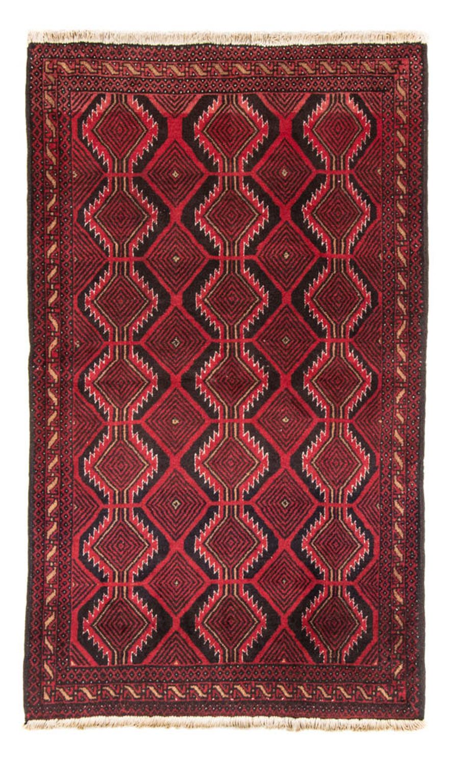 Løber Baluch-tæppe - 184 x 103 cm - rød