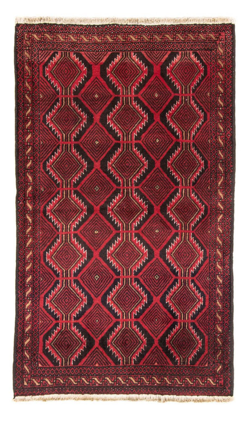 Løber Baluch-tæppe - 184 x 103 cm - rød