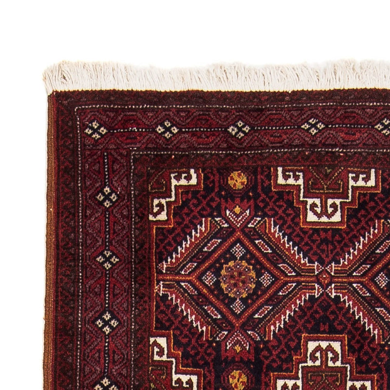 Baluch-tæppe - 152 x 81 cm - mørkerød