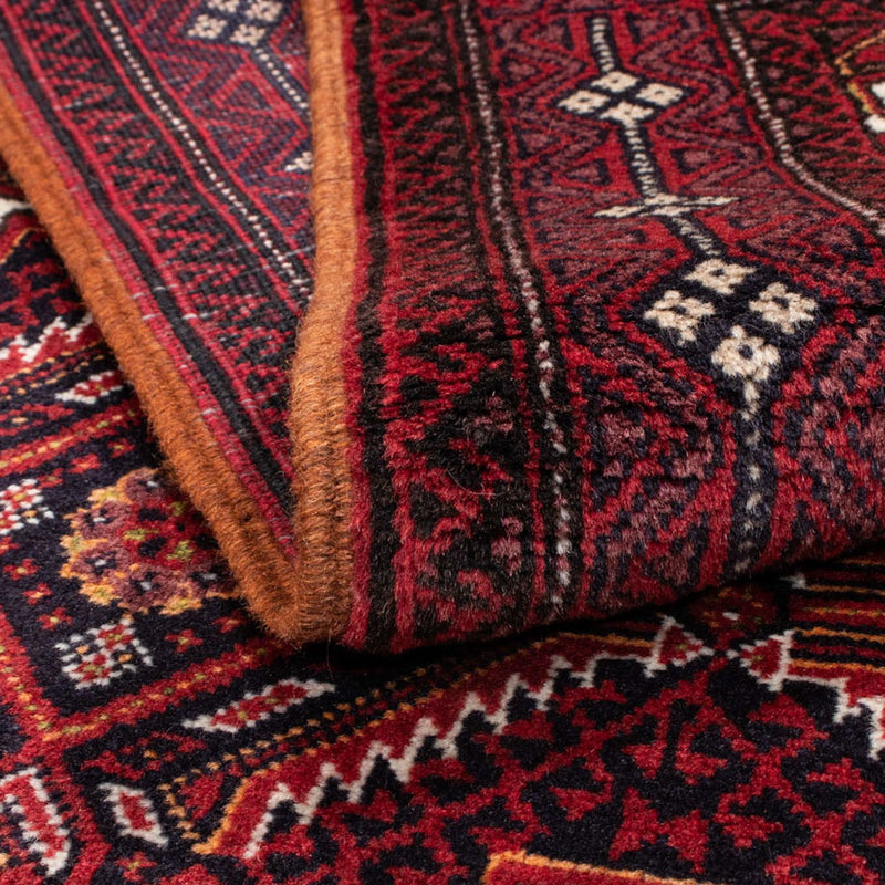 Baluch-tæppe - 152 x 81 cm - mørkerød