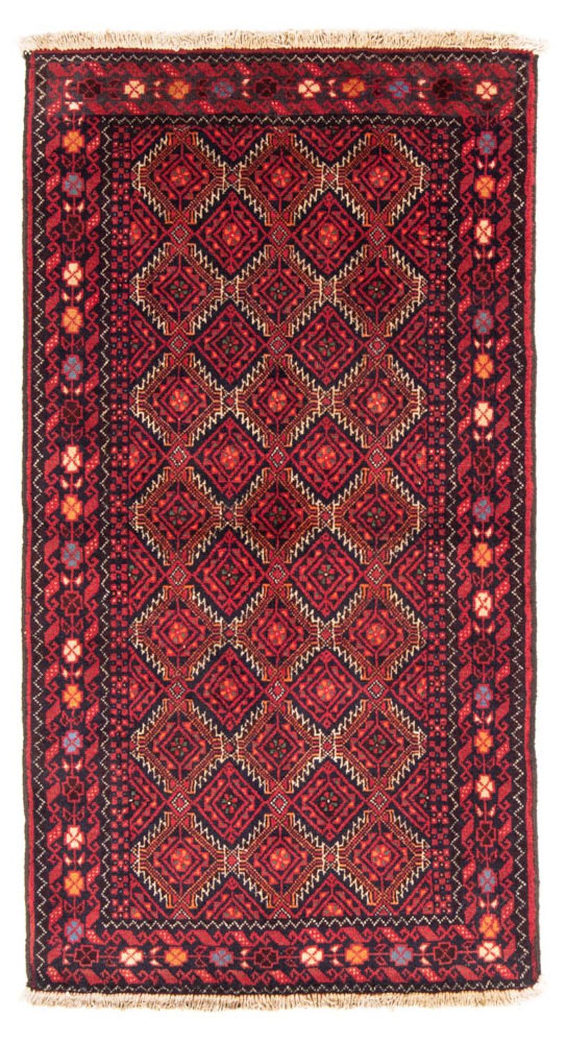 Løber Baluch-tæppe - 175 x 95 cm - rød