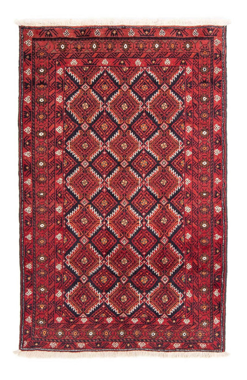 Løber Baluch-tæppe - 184 x 105 cm - rød