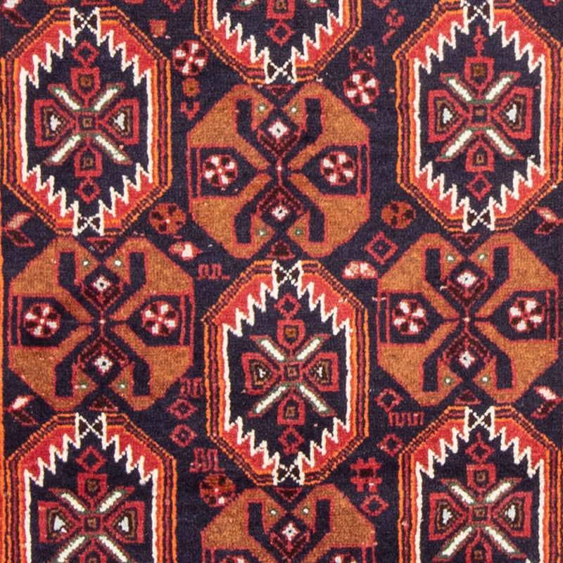 Løber Baluch-tæppe - 202 x 100 cm - rød