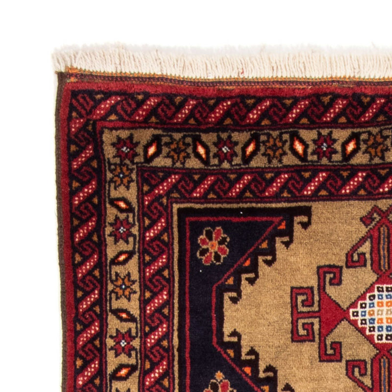 Løber Baluch-tæppe - 215 x 111 cm - beige