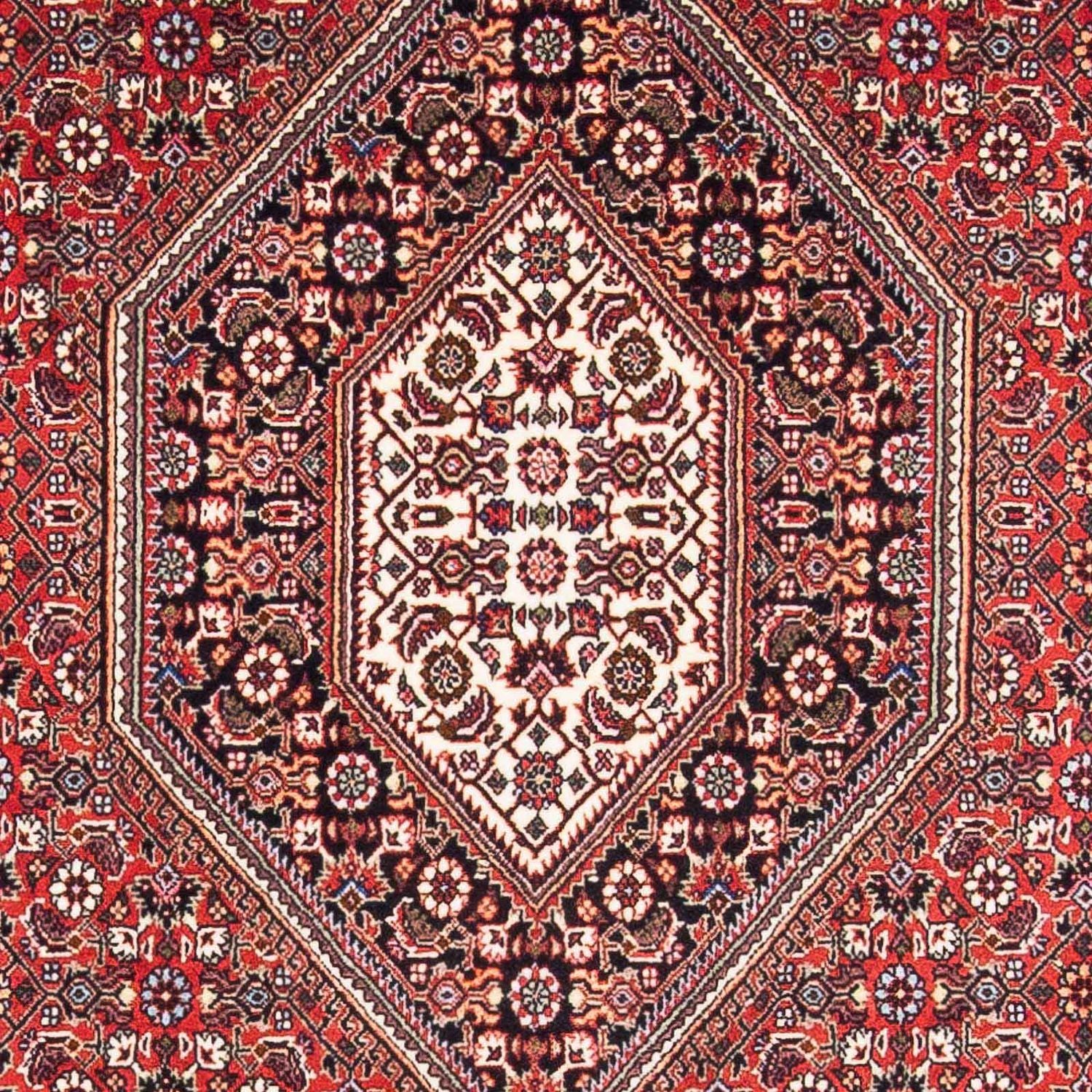 Persisk tæppe - Bijar - 170 x 111 cm - rød