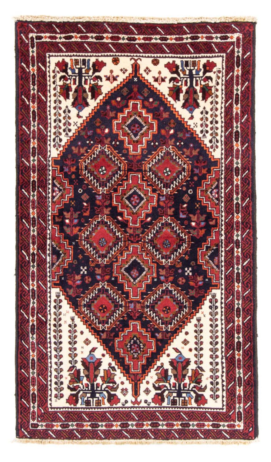 Løber Baluch-tæppe - 185 x 103 cm - mørkeblå