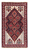 Baluch-tæppe 103x185cm - Persisk tæppe - Løber / Mørkeblå / 103 x 185 cm Løber