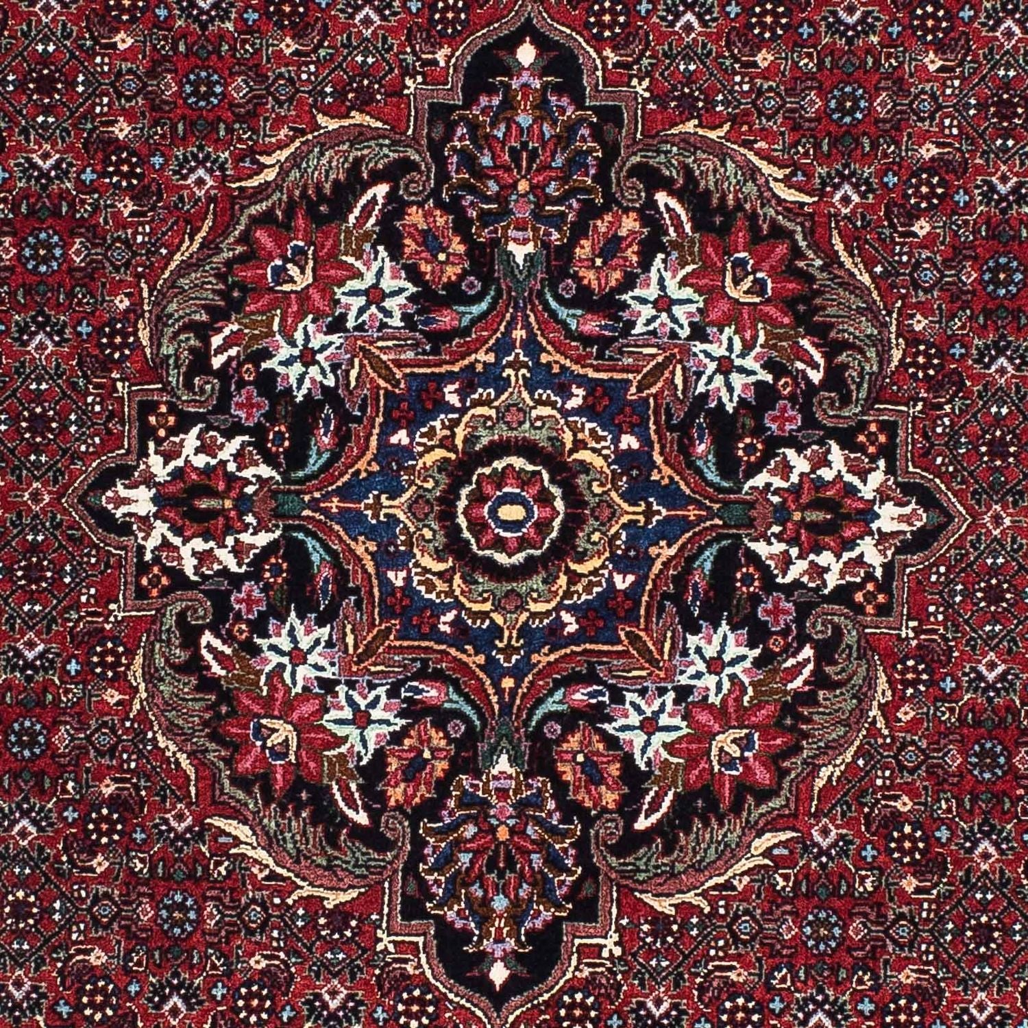 Løber Persisk tæppe - Bijar - 195 x 98 cm - rød
