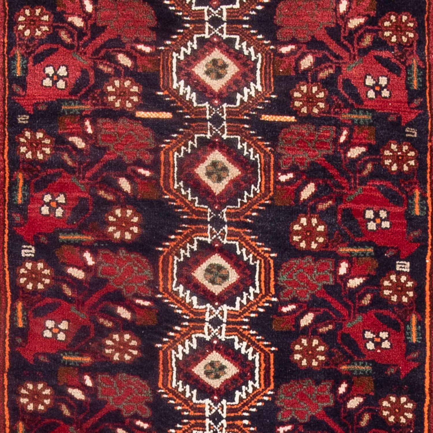 Løber Baluch-tæppe - 199 x 99 cm - rød