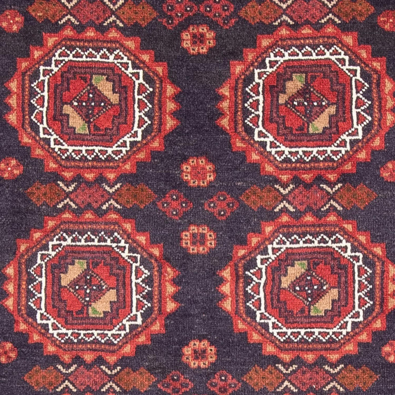 Løber Baluch-tæppe - 186 x 95 cm - mørkeblå