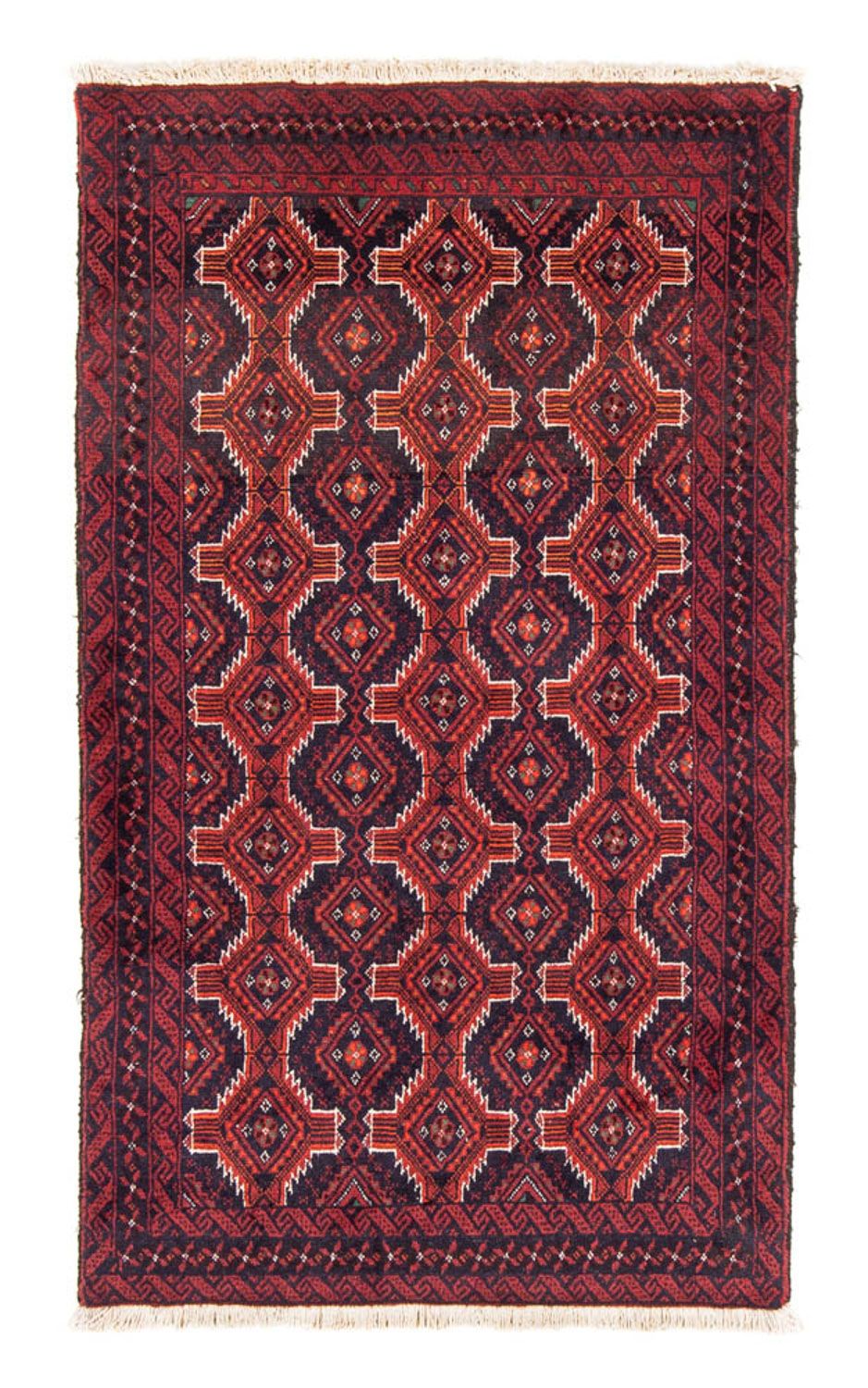 Løber Baluch-tæppe - 176 x 98 cm - rød