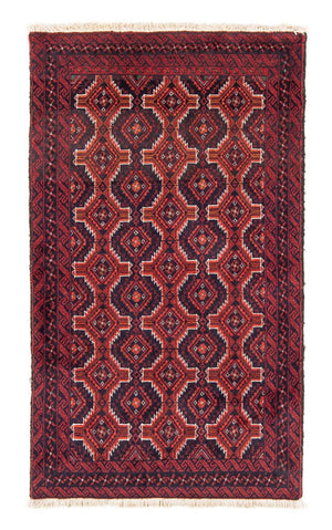 Løber Baluch-tæppe - 176 x 98 cm - rød