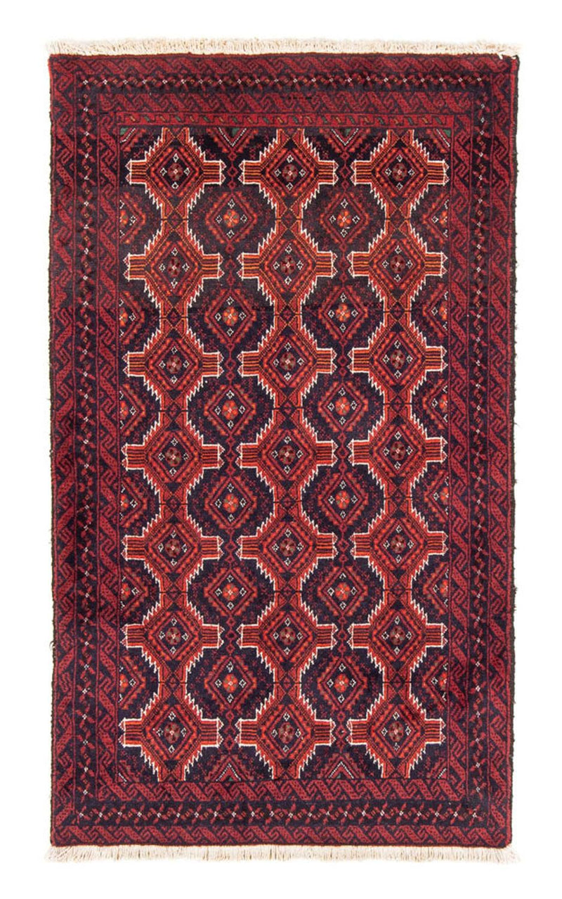 Løber Baluch-tæppe - 176 x 98 cm - rød