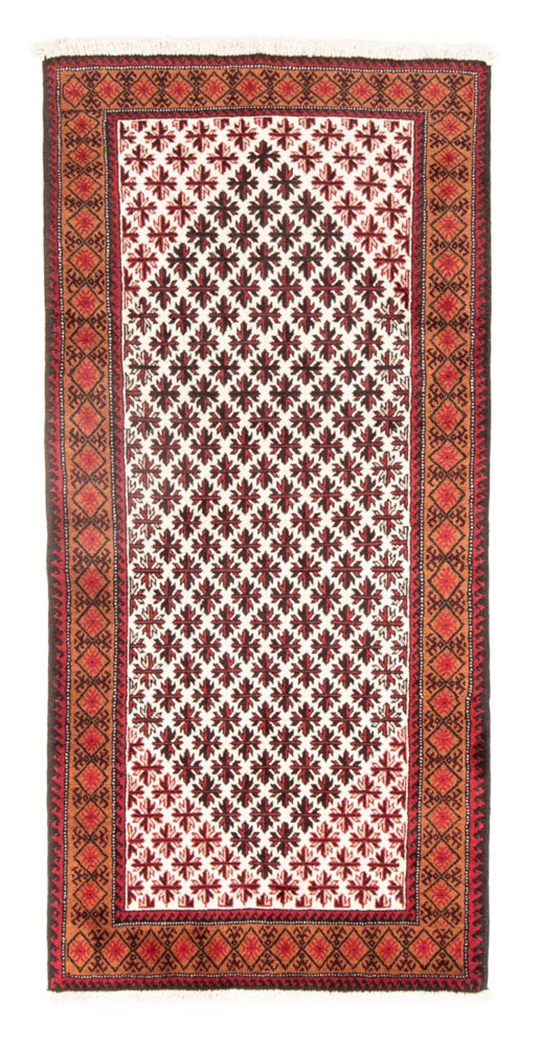 Løber Baluch-tæppe - 190 x 98 cm - beige