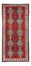 Løber Baluch-tæppe - 164 x 76 cm - mørkerød