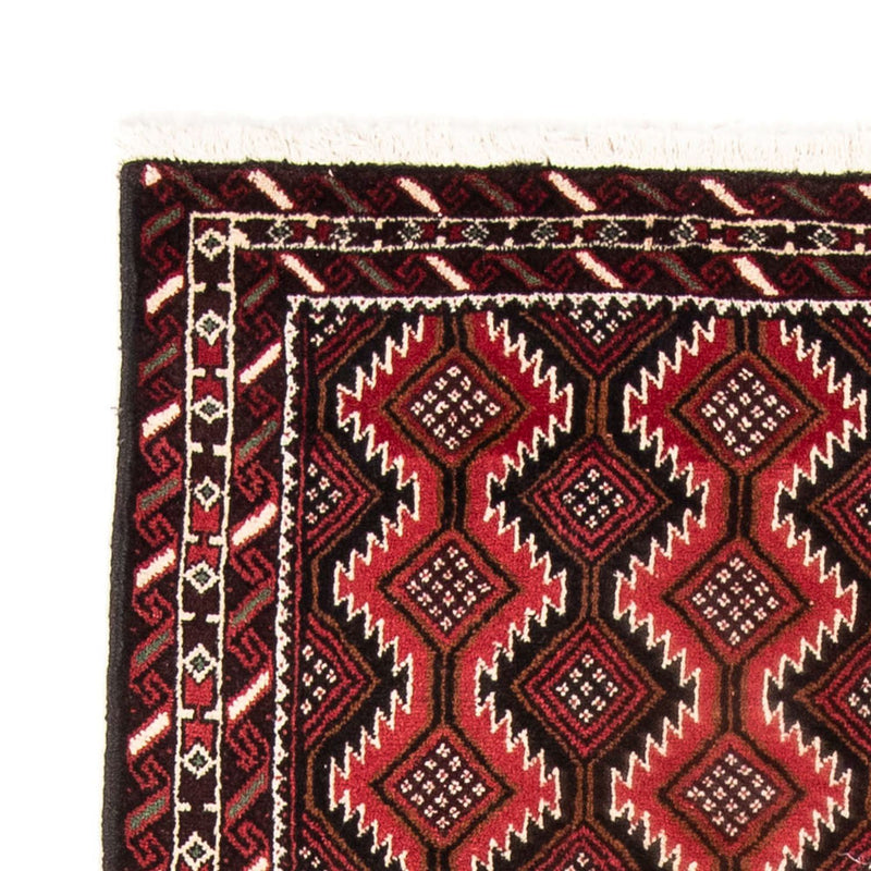 Løber Baluch-tæppe - 199 x 107 cm - rød