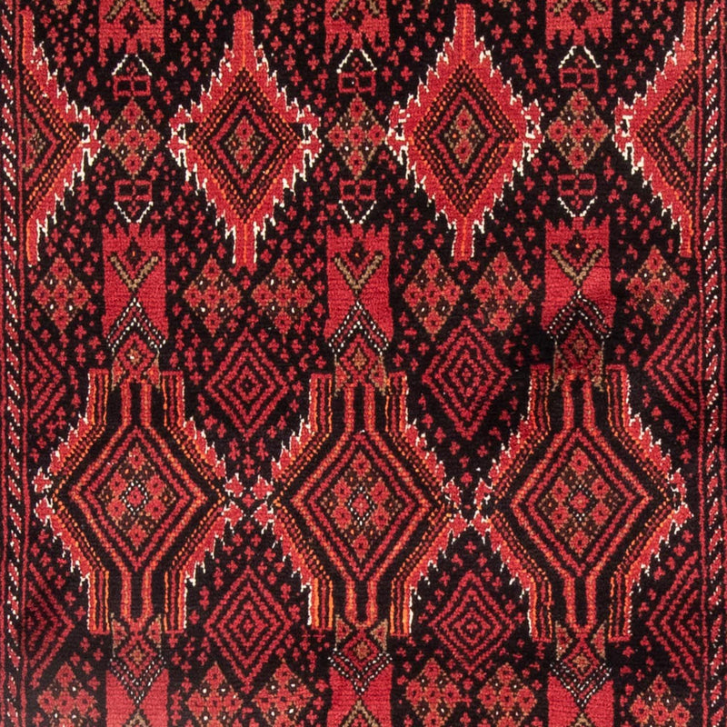 Løber Baluch-tæppe - 189 x 104 cm - rød