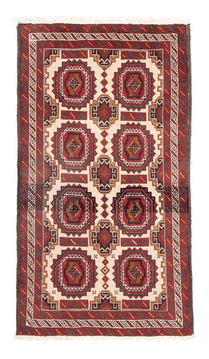 Løber Baluch-tæppe - 175 x 103 cm - beige