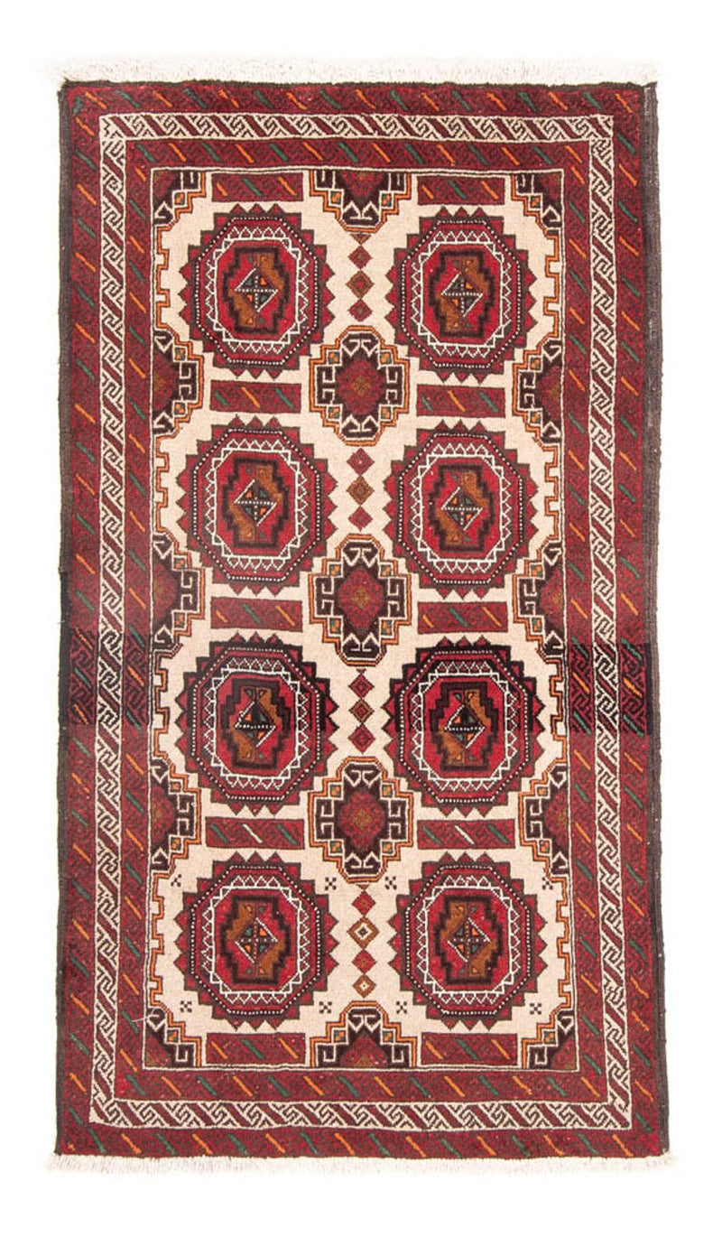Løber Baluch-tæppe - 175 x 103 cm - beige