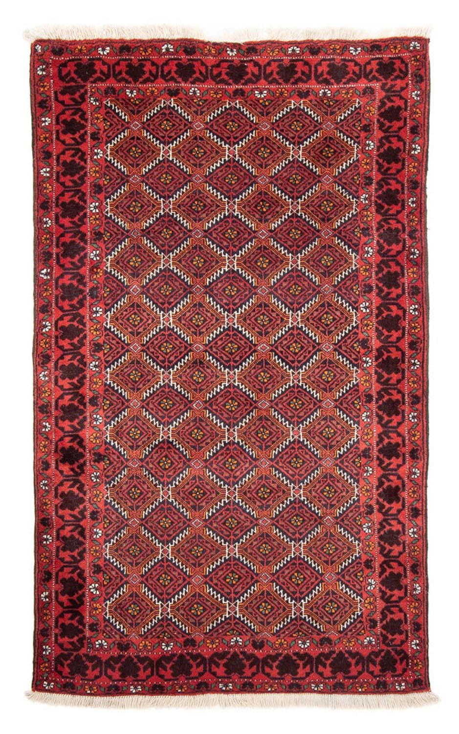Baluch-tæppe - 189 x 113 cm - rød