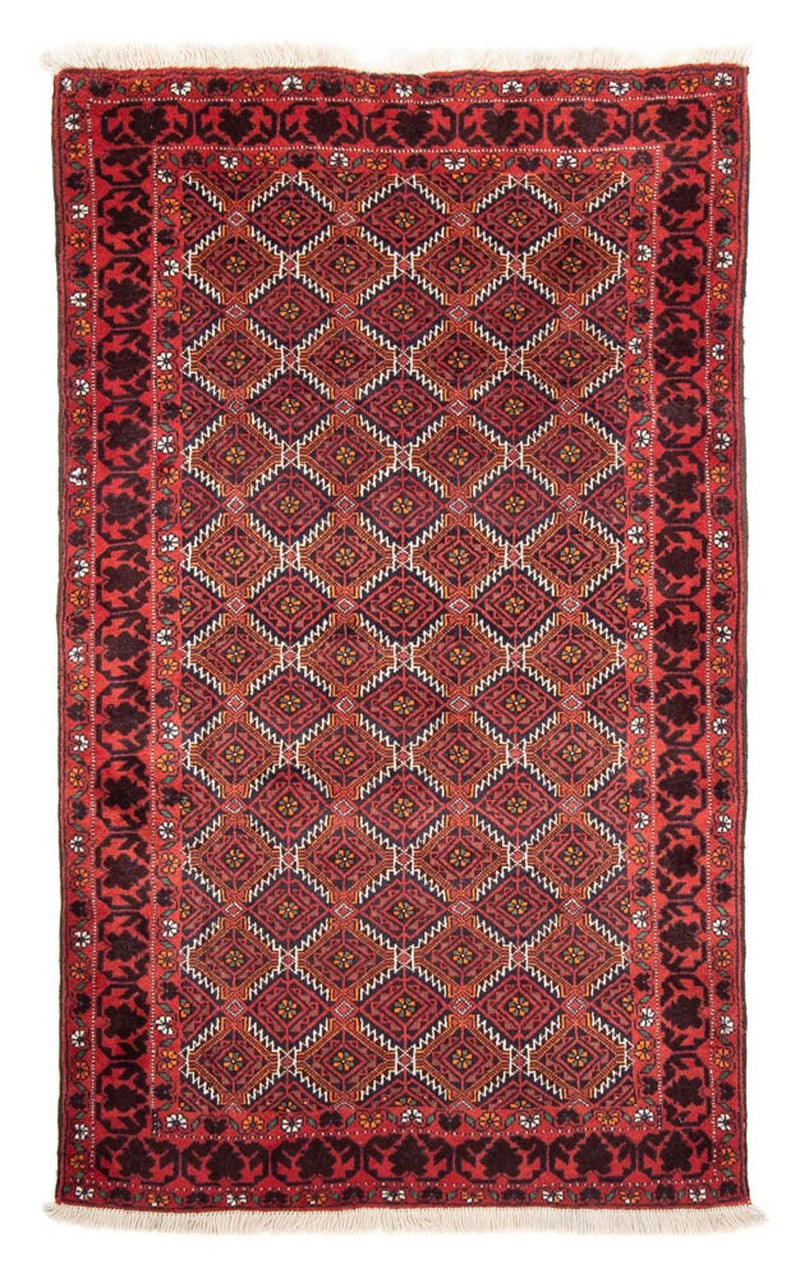 Baluch-tæppe - 189 x 113 cm - rød