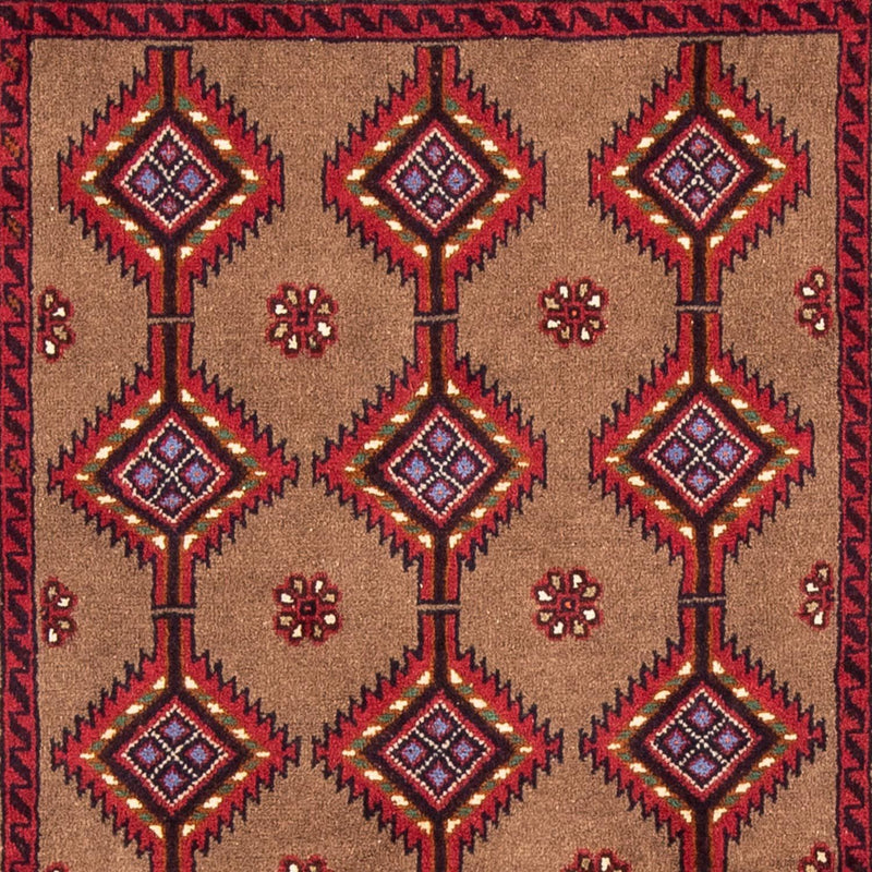 Løber Baluch-tæppe - 179 x 101 cm - rød