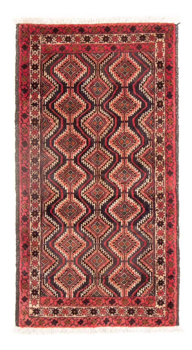 Baluch-tæppe - 153 x 83 cm - rød