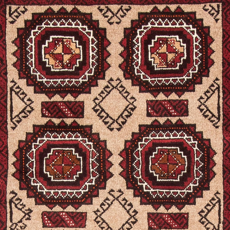 Løber Baluch-tæppe - 195 x 104 cm - beige