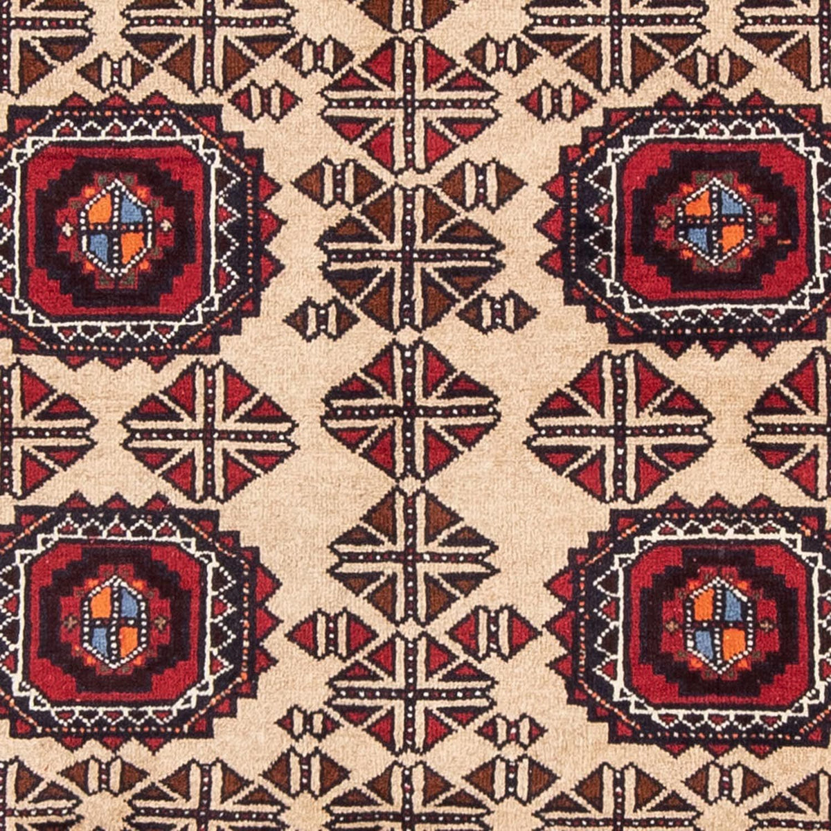 Baluch-tæppe - 189 x 108 cm - beige