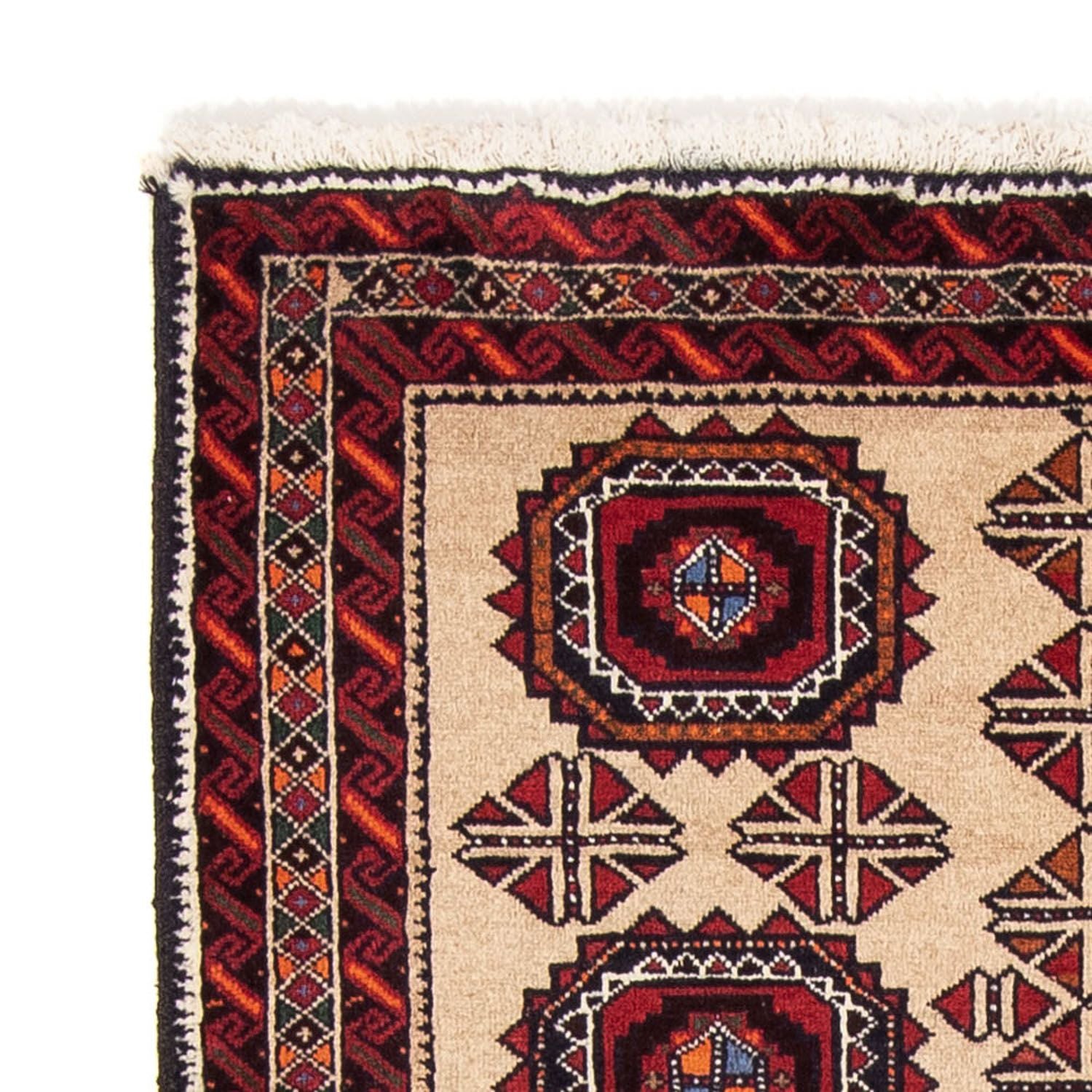 Baluch-tæppe - 189 x 108 cm - beige