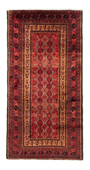 Løber Baluch-tæppe - 192 x 105 cm - rust