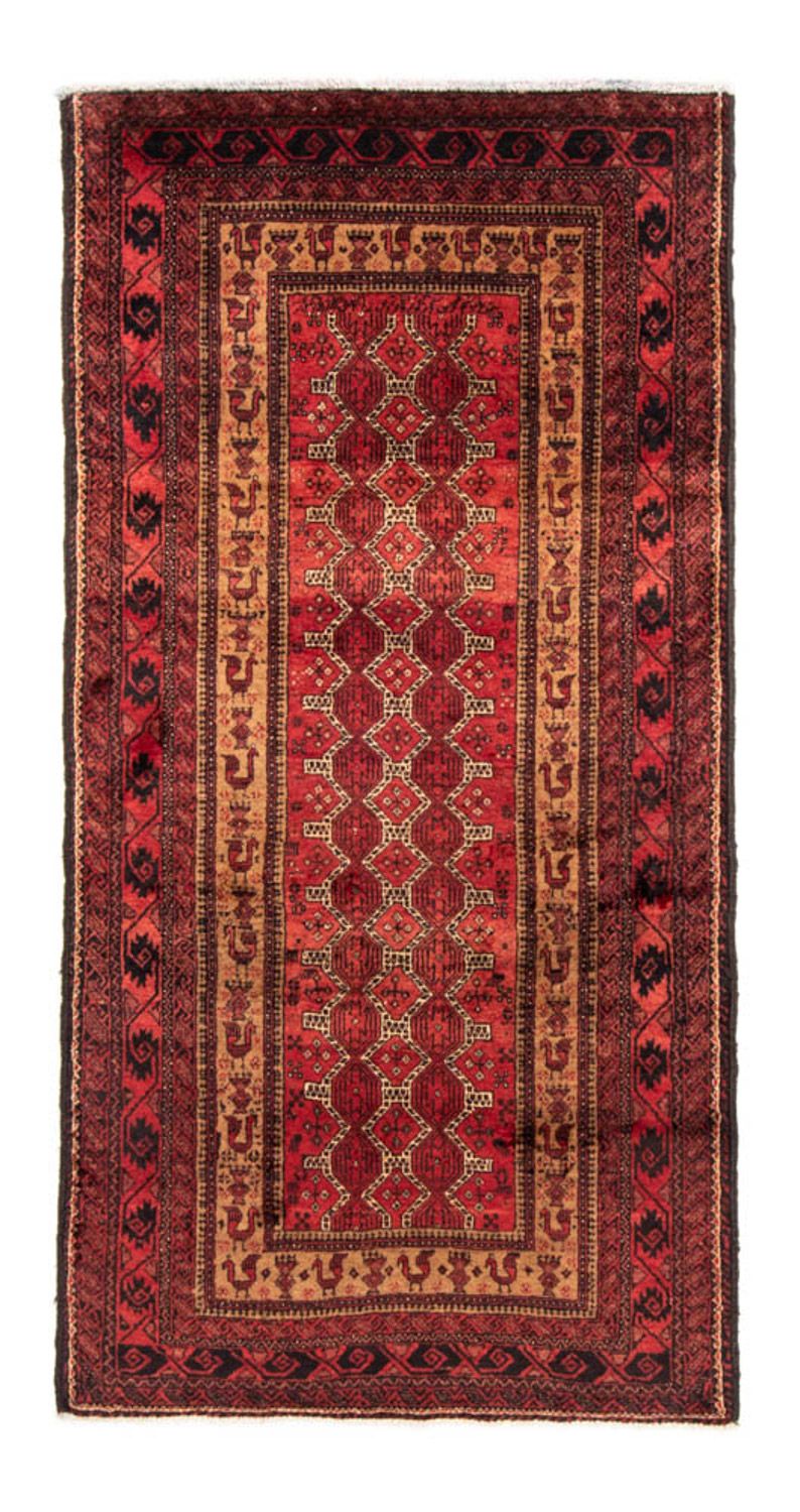 Løber Baluch-tæppe - 192 x 105 cm - rust