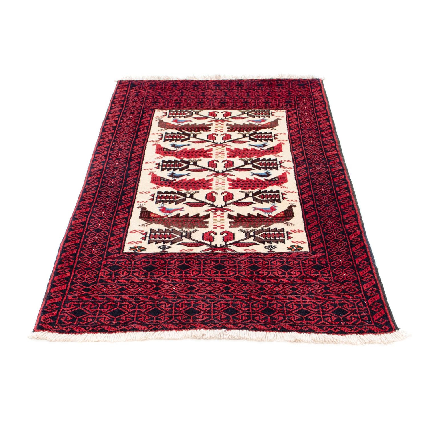 Baluch-tæppe - 167 x 92 cm - beige