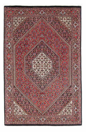 Persisk tæppe - Bijar - 171 x 114 cm - rød
