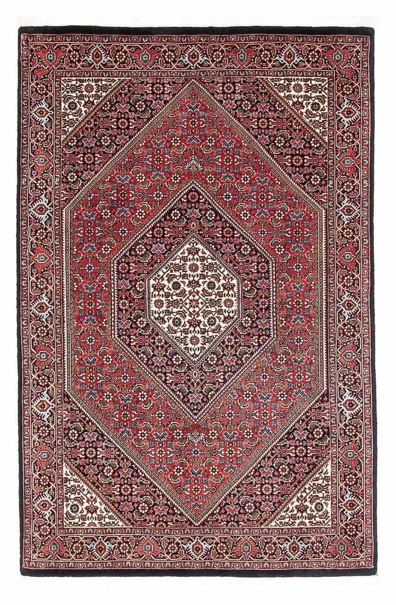 Persisk tæppe - Bijar - 171 x 114 cm - rød