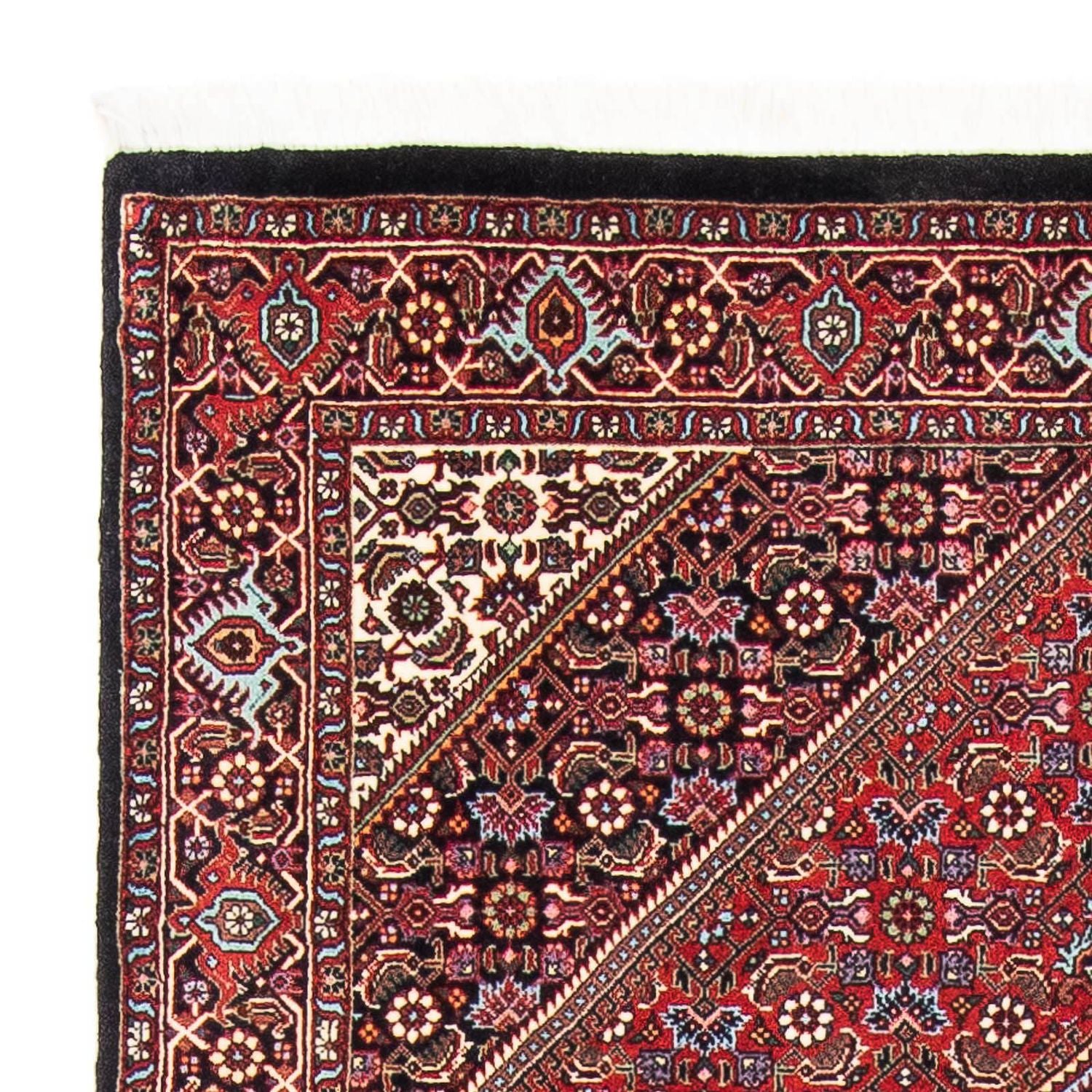 Persisk tæppe - Bijar - 171 x 114 cm - rød