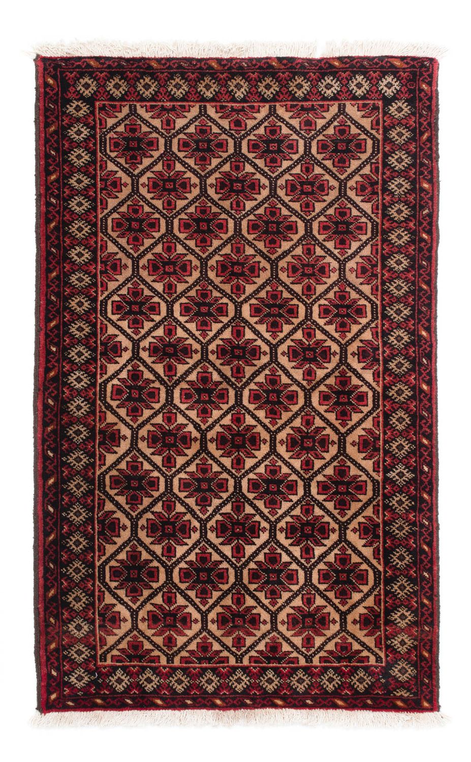 Baluch-tæppe - 146 x 84 cm - lys brun