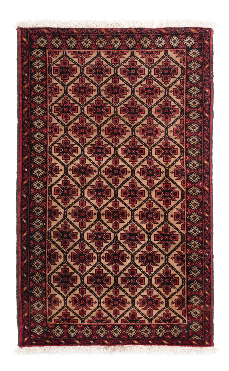 Baluch-tæppe - 146 x 84 cm - lys brun