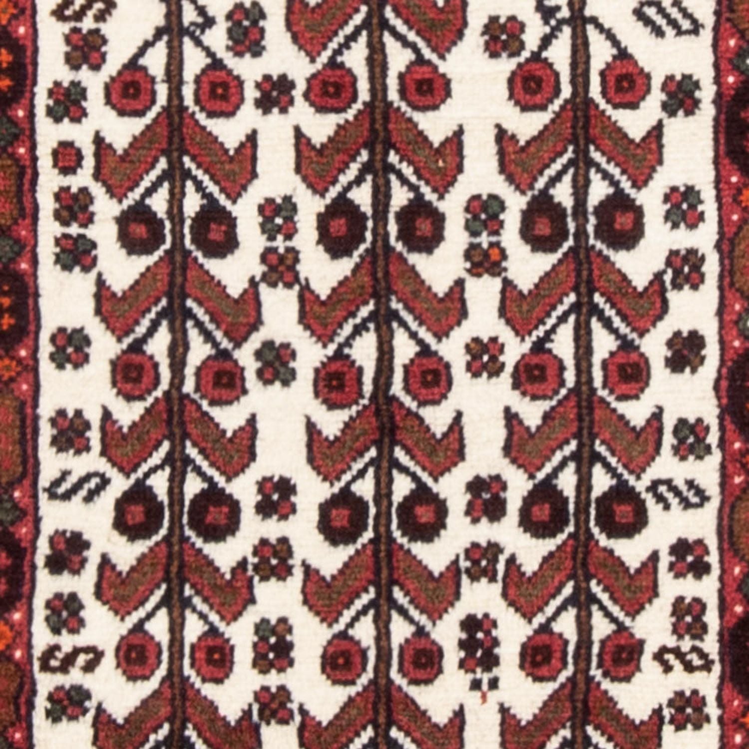 Løber Baluch-tæppe - 191 x 101 cm - rød