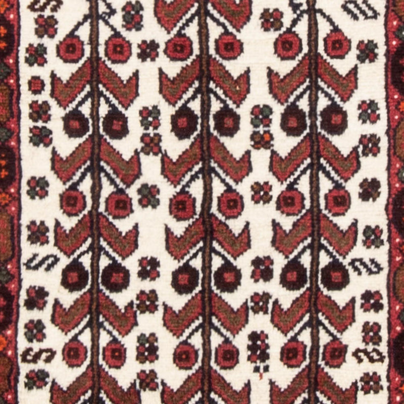 Løber Baluch-tæppe - 191 x 101 cm - rød