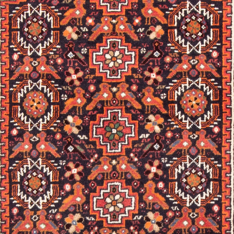 Løber Baluch-tæppe - 210 x 106 cm - rød