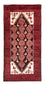 Løber Baluch-tæppe - 202 x 100 cm - rød