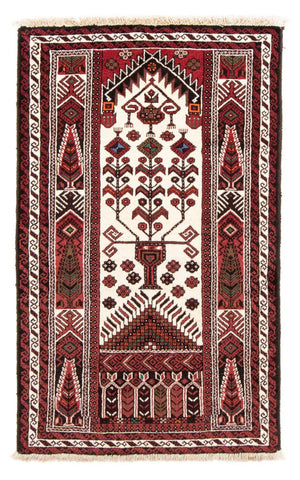 Løber Baluch-tæppe - 175 x 97 cm - beige