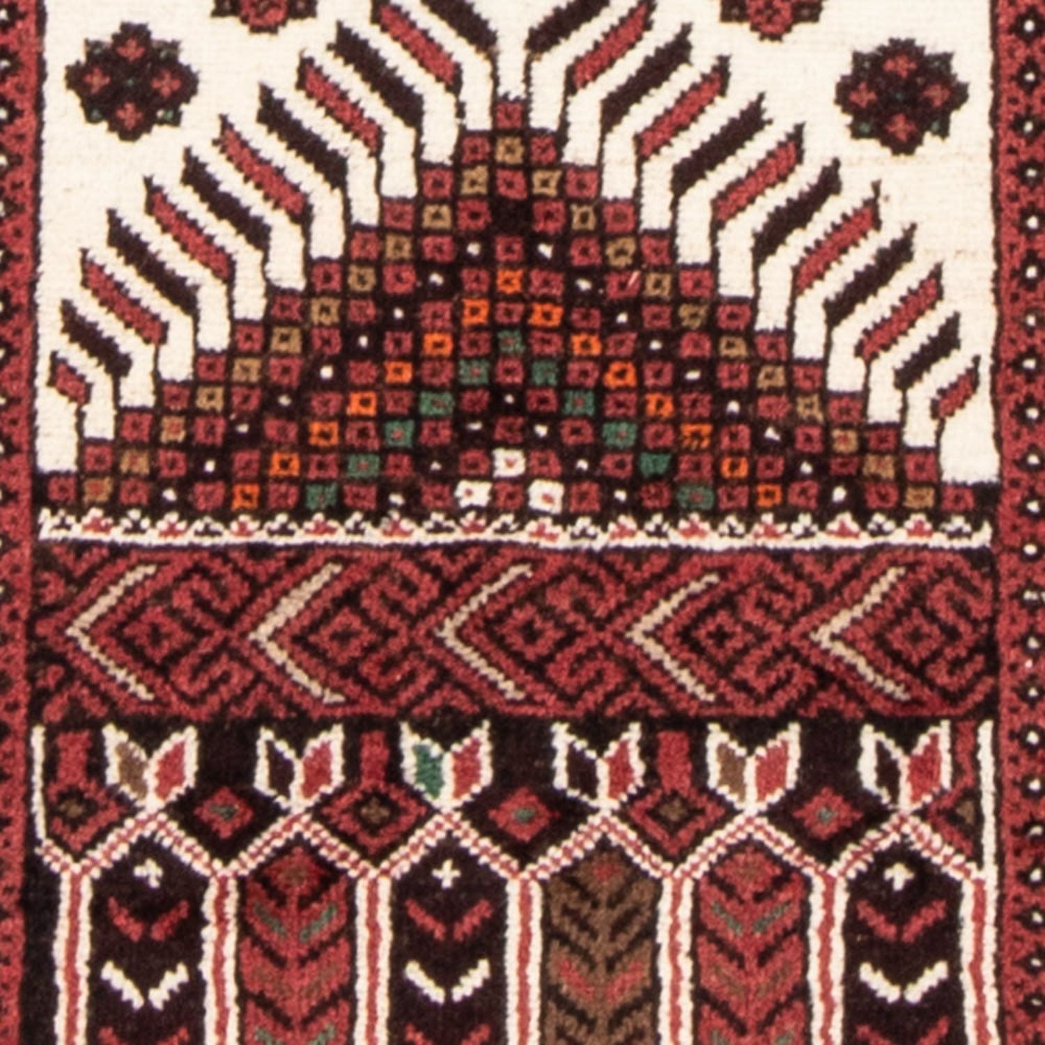 Løber Baluch-tæppe - 175 x 97 cm - beige
