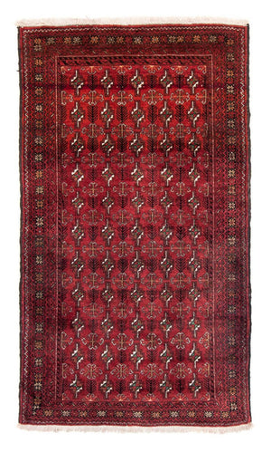 Løber Baluch-tæppe - 187 x 105 cm - rød